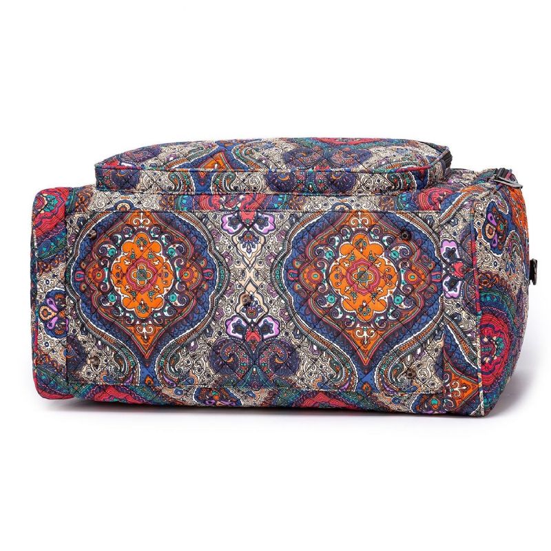 Boho Weekendtas Canvas Reisduffel