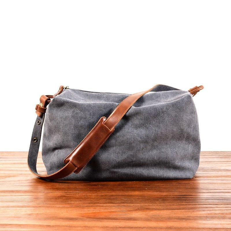 Canvas Crossbody Koerierstas Messengertassen Heren