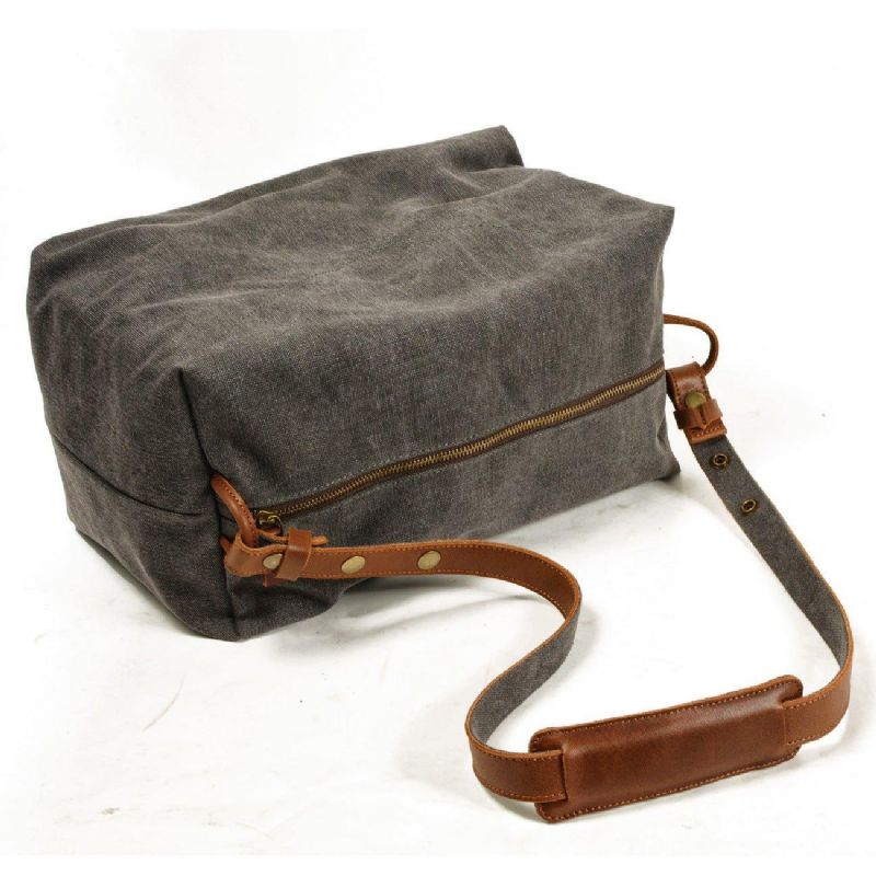 Canvas Crossbody Koerierstas Messengertassen Heren