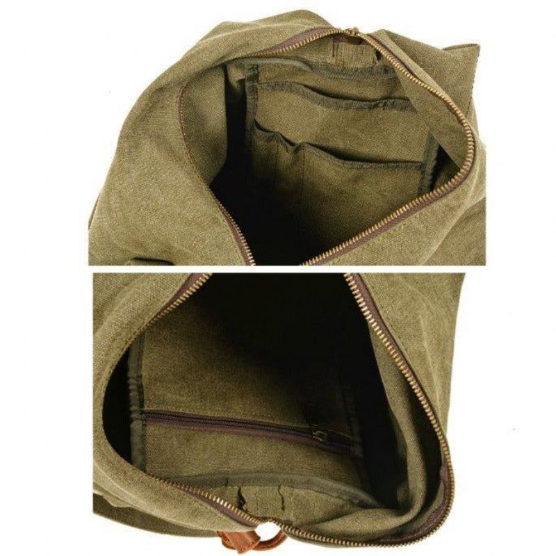 Canvas Crossbody Koerierstas Messengertassen Heren