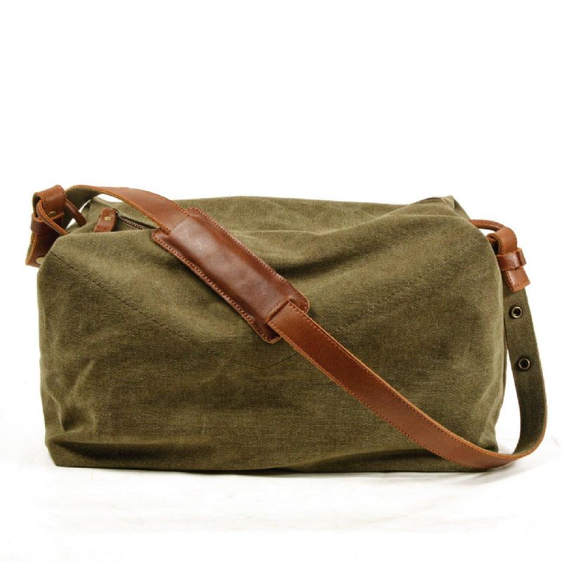 Canvas Crossbody Koerierstas Messengertassen Heren