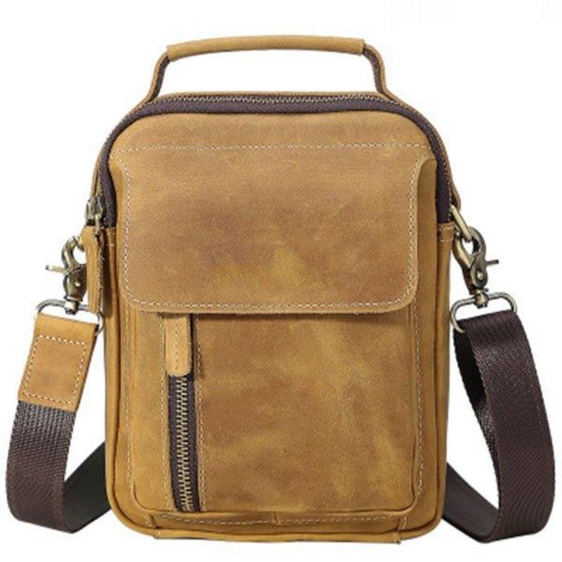 Crossbody Koerierstas Messengertassen Heren Leer Klein