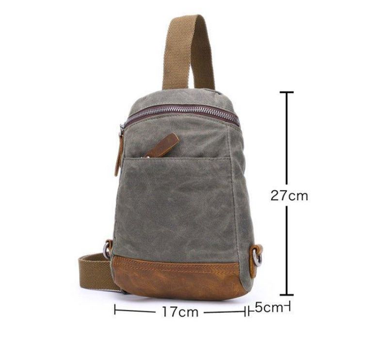 Crossbodytas Van Gewaxt Canvas