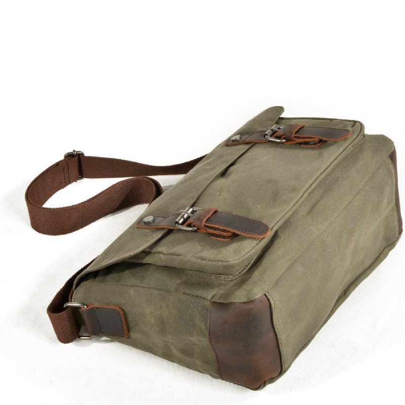 Crossbodytas Voor Heren Van Canvas