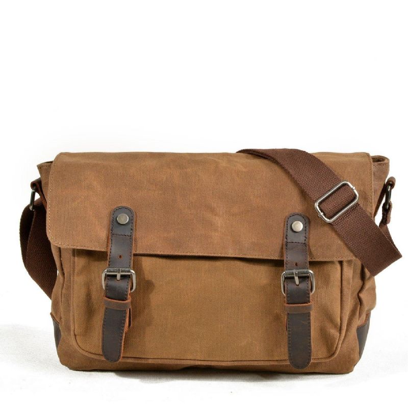 Crossbodytas Voor Heren Van Canvas