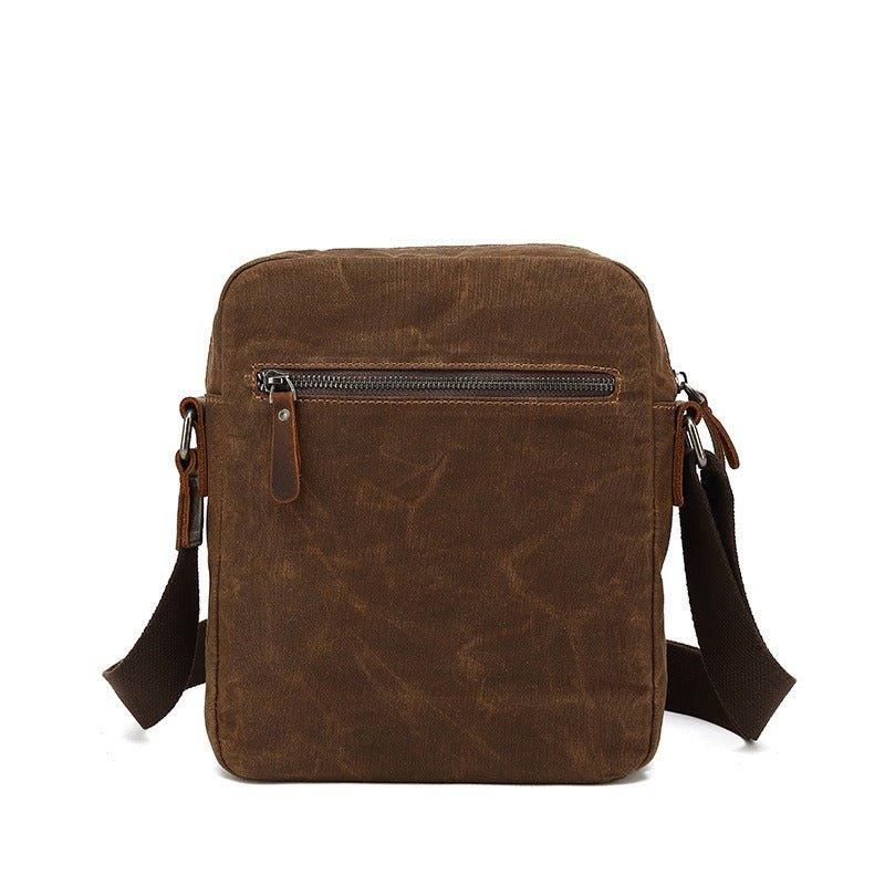 Kleine Canvas Crossbody-Tas Voor Heren