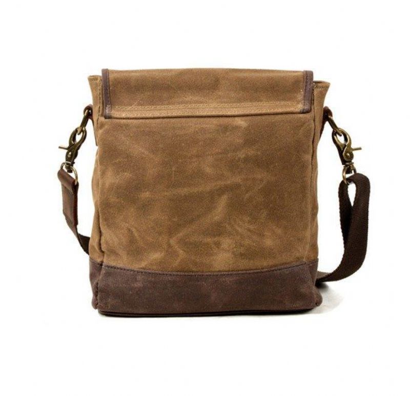 Kleine Canvas Messengertas Crossbody Vintage