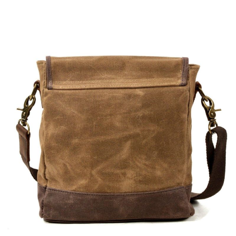 Kleine Canvas Messengertas Crossbody Vintage