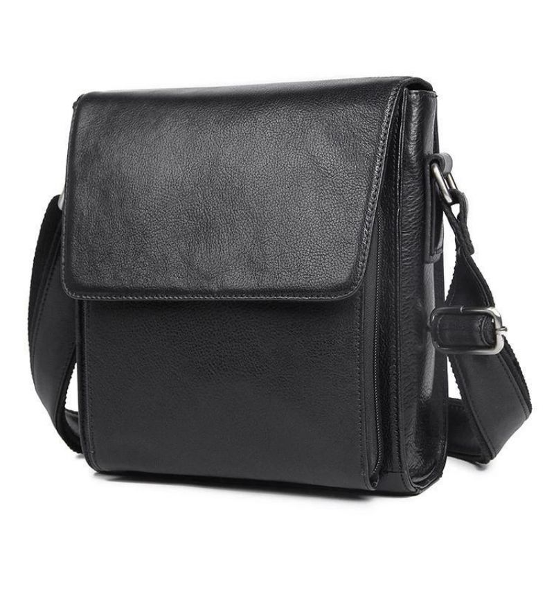 Kleine Koerierstas Messengertassen Crossbody Leer Voor Heren