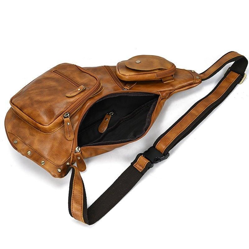 Koeienhuid Lederen Cross Body Sling Bag