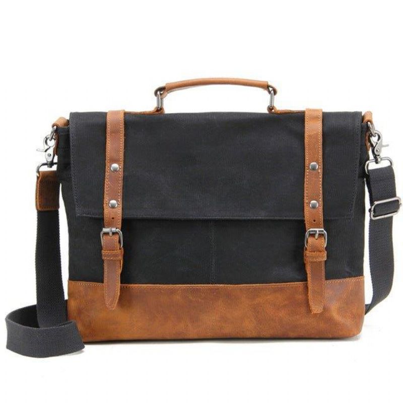 Laptop Messenger-Canvastas Voor Heren