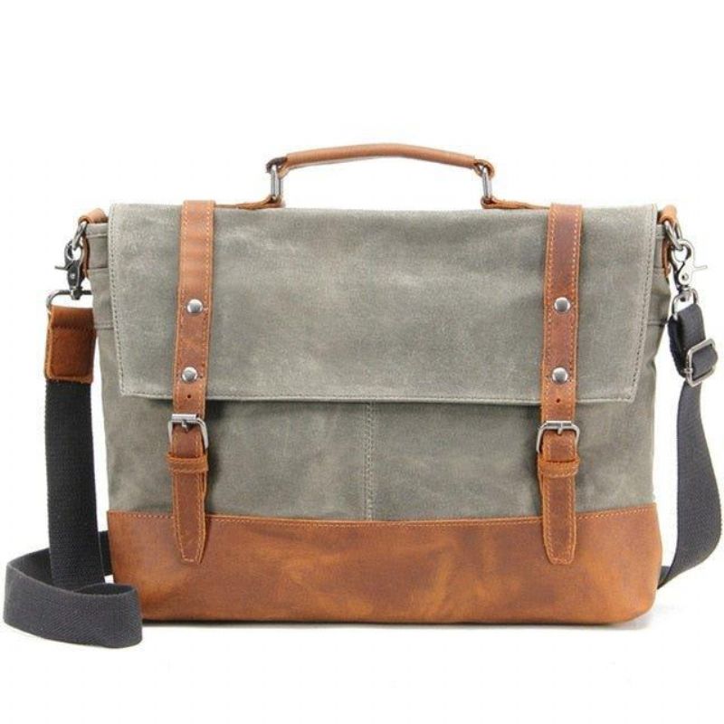 Laptop Messenger-Canvastas Voor Heren