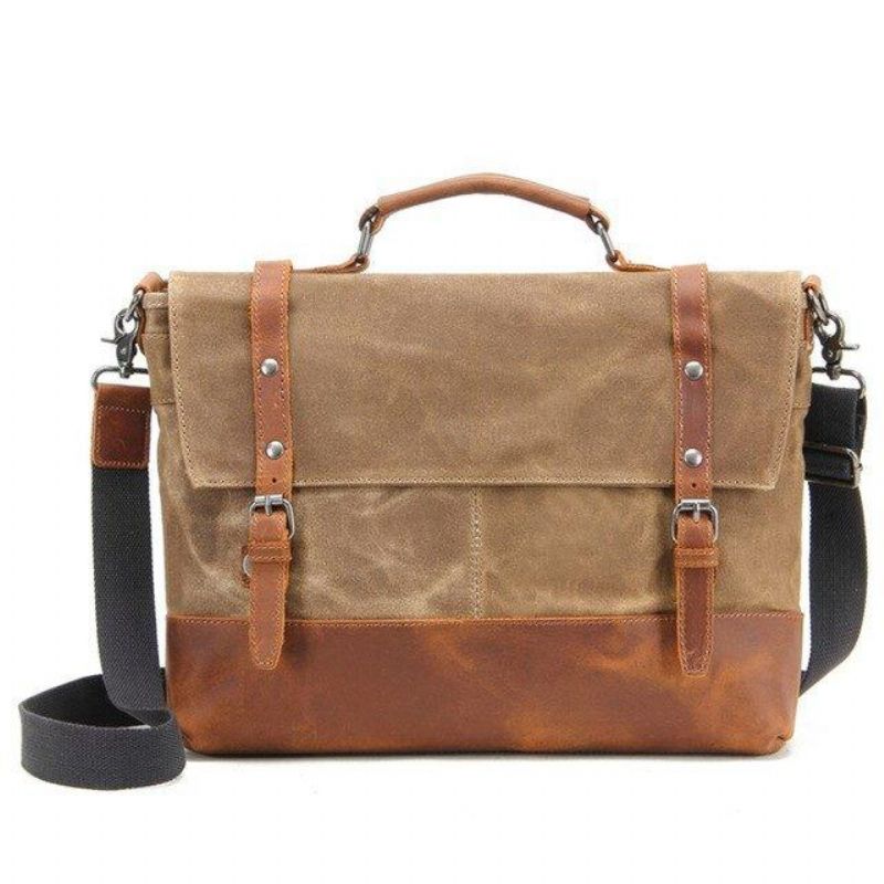 Laptop Messenger-Canvastas Voor Heren