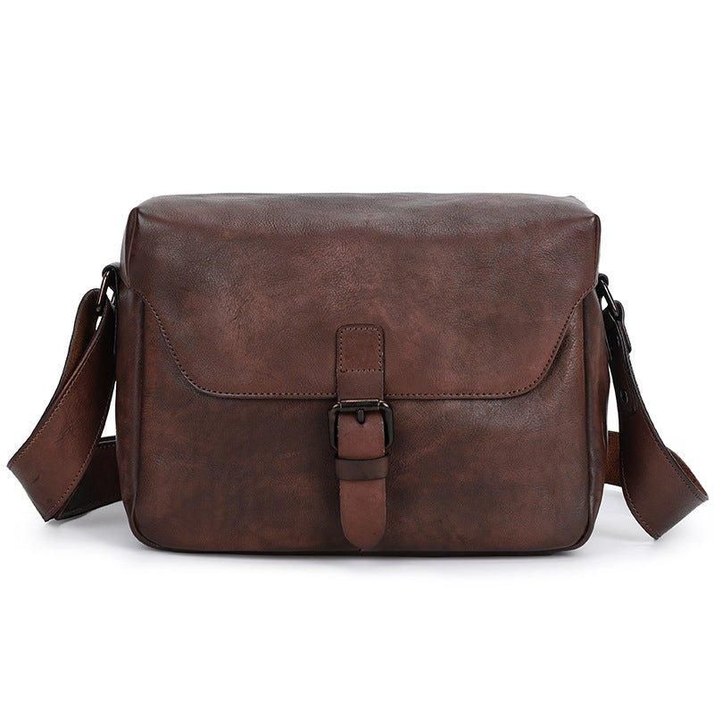 Leren Cameratas Crossbody