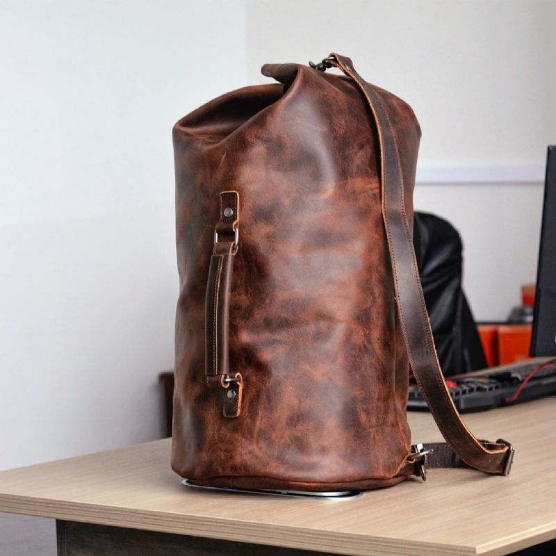 Leren Crossbodytas Voor Buitenreizen