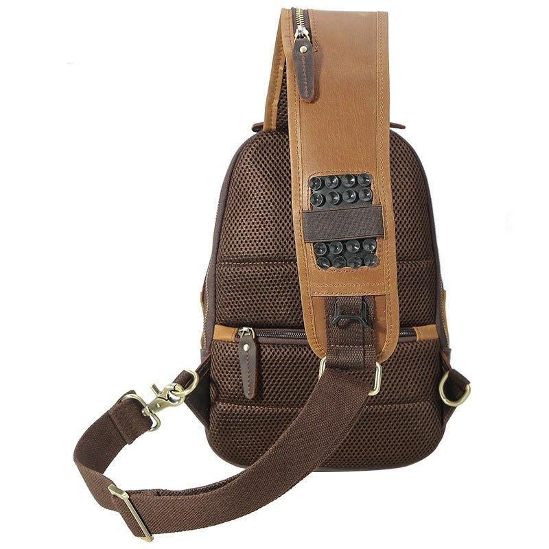 Leren Crossbodytas Voor Heren