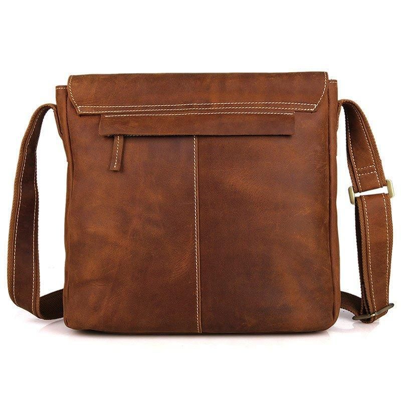 Leren Messenger Crossbody Tas Vintage