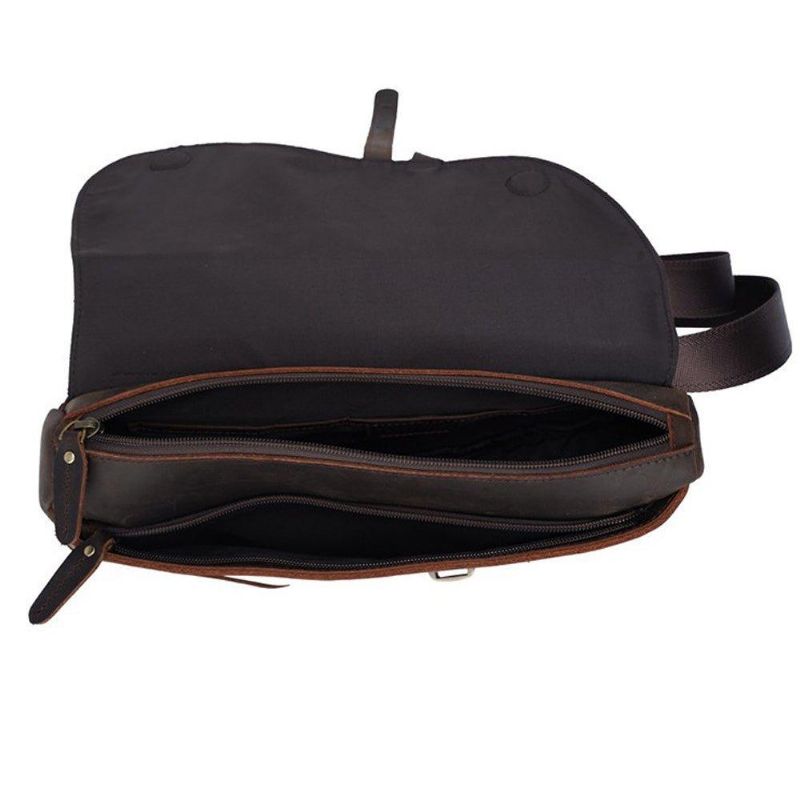 Leren Slingbag Voor Heren Casual Crossbodytassen