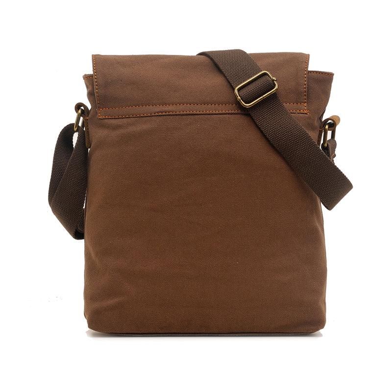 Mode Katoenen Canvas Crossbodytas Voor Heren