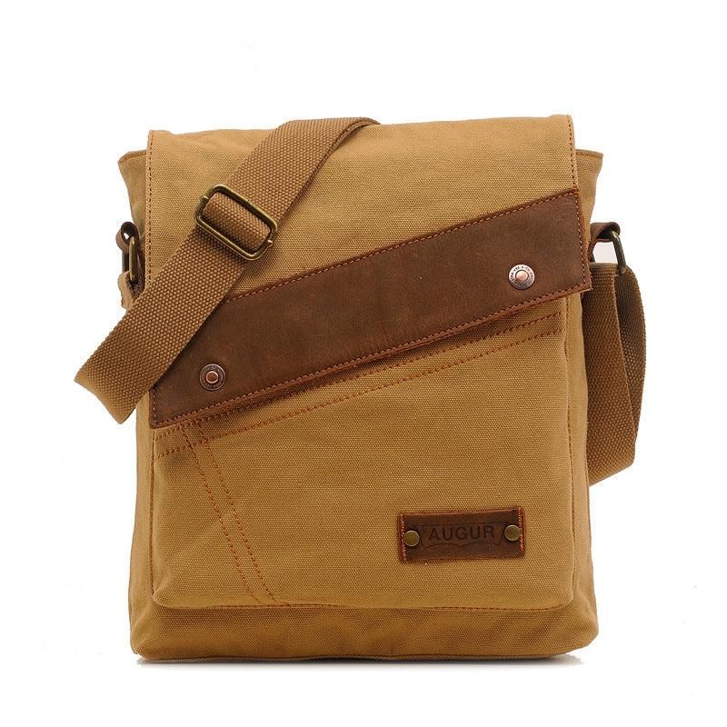 Mode Katoenen Canvas Crossbodytas Voor Heren