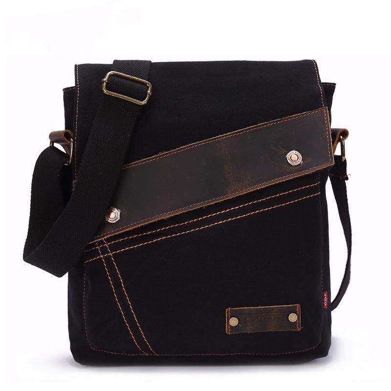 Mode Katoenen Canvas Crossbodytas Voor Heren