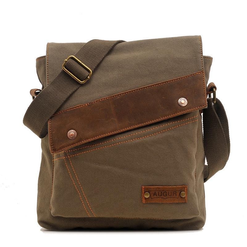 Mode Katoenen Canvas Crossbodytas Voor Heren