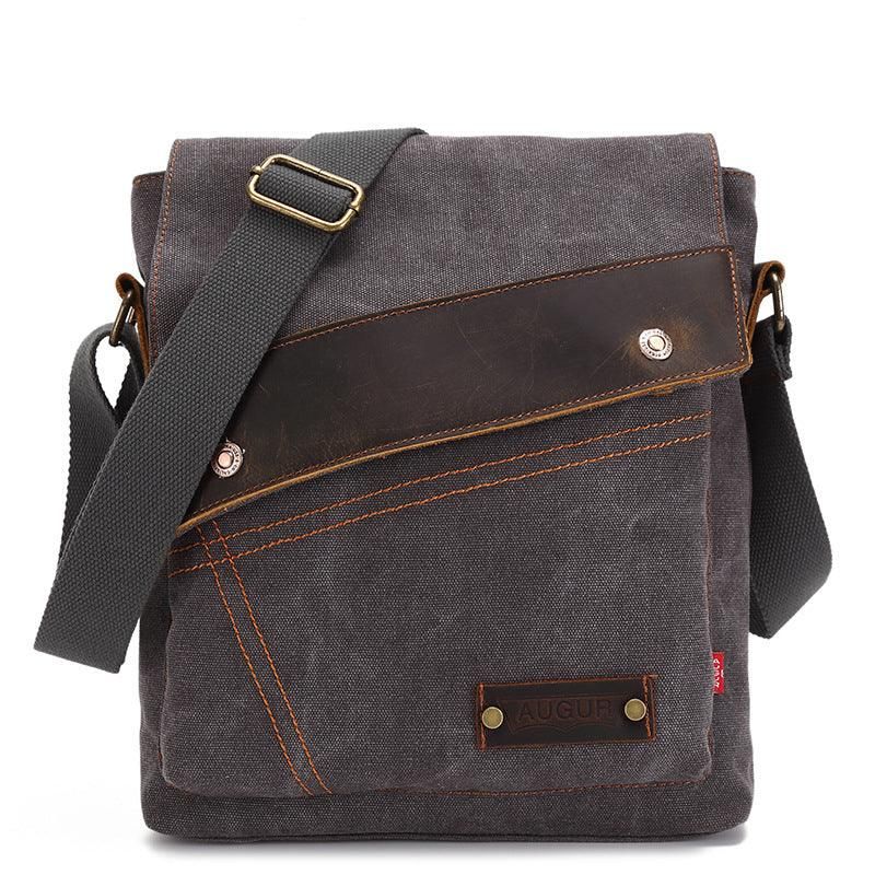 Mode Katoenen Canvas Crossbodytas Voor Heren