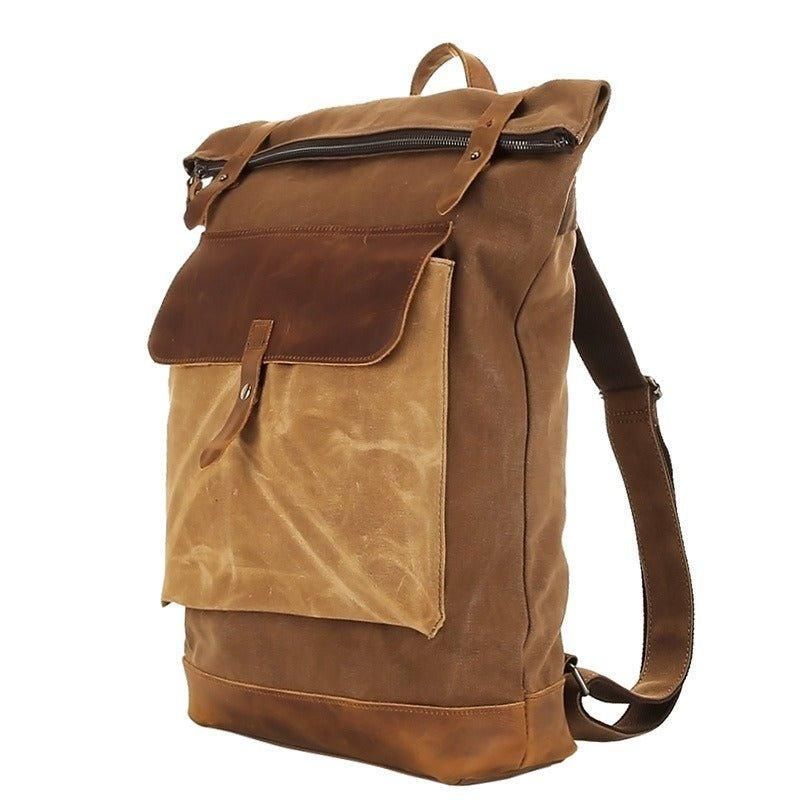 Rolltop Canvas Rugzakken