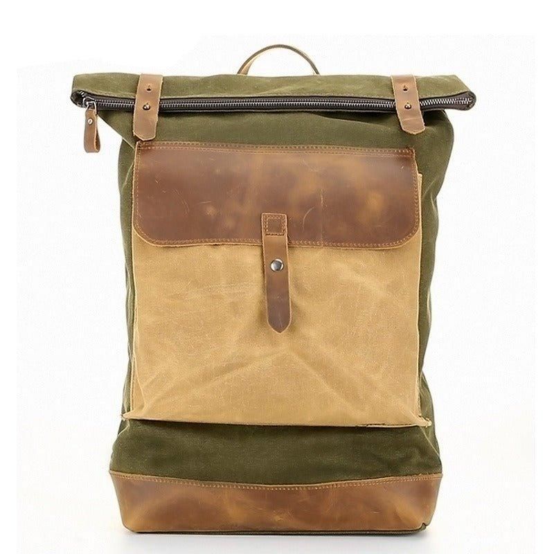 Rolltop Canvas Rugzakken