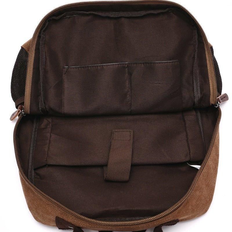 Schoolrugzak Vintage Canvas Laptoprugzakken