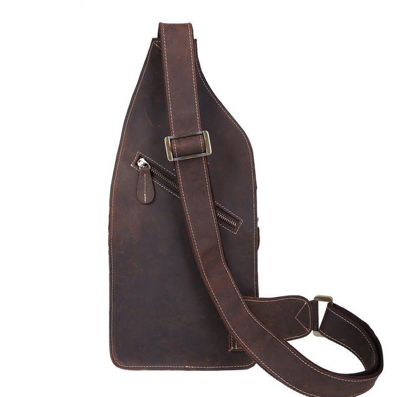 Sling Rugzak Crossbody Leer