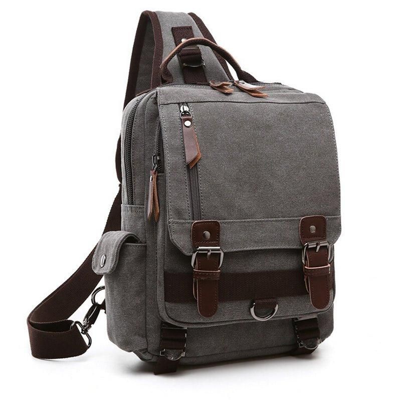 Vintage Canvas Messenger Draagzak