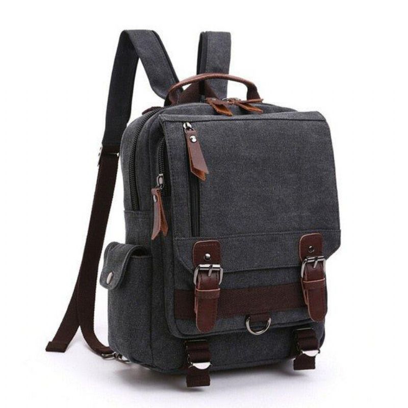 Vintage Canvas Messenger Draagzak