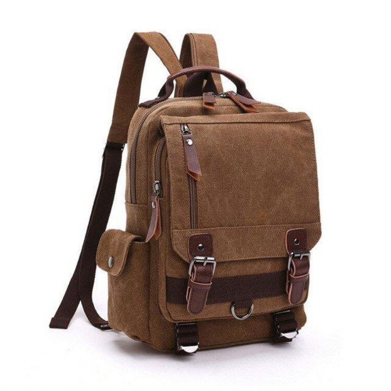 Vintage Canvas Messenger Draagzak