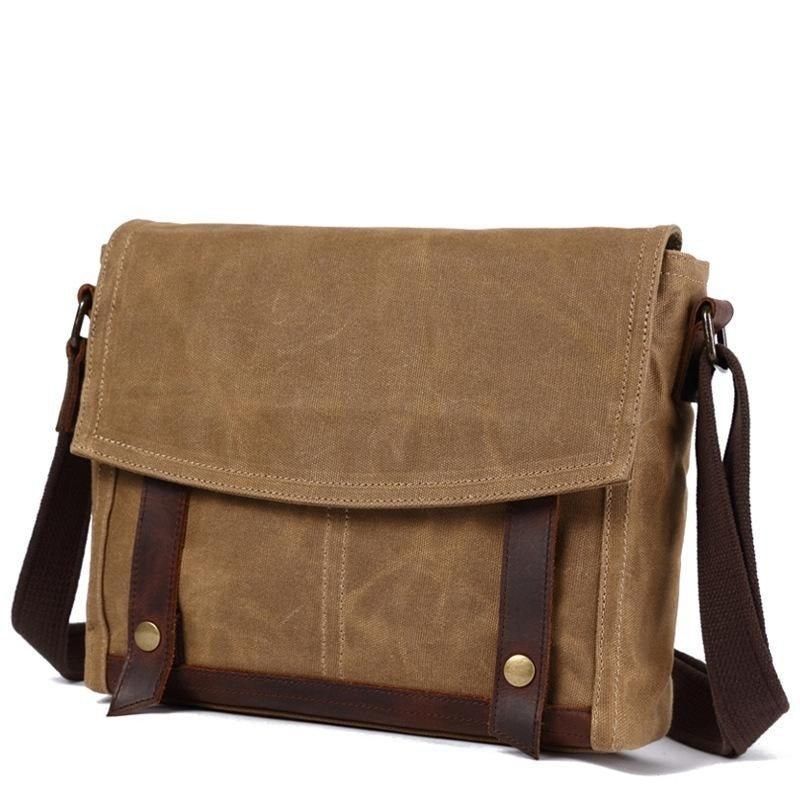 Vintage Koerierstas Messengertassen Canvas Crossbody Voor Heren