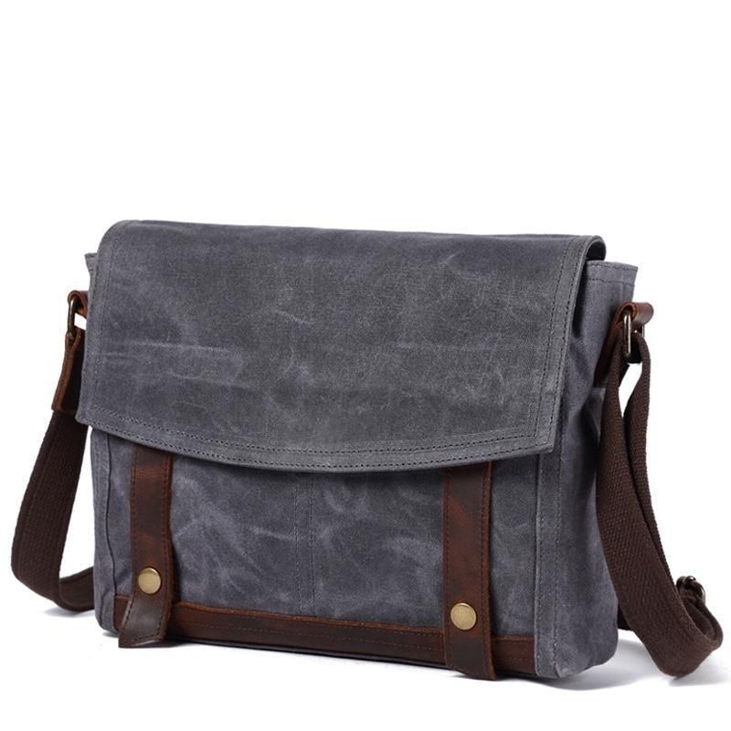 Vintage Koerierstas Messengertassen Canvas Crossbody Voor Heren